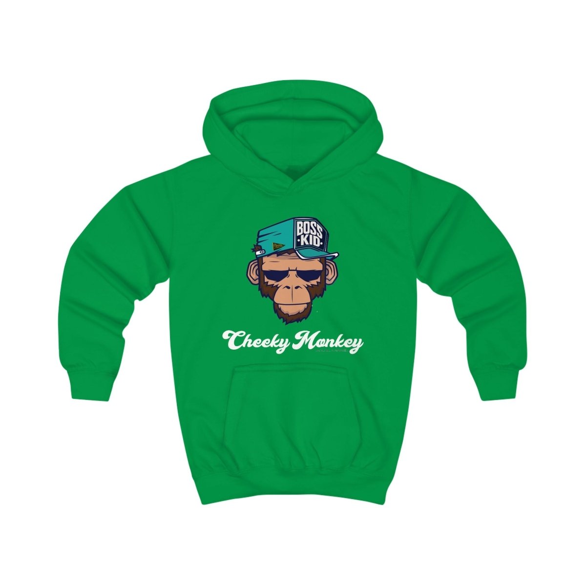 Cheeky Monkey Kids Hoodie - Chinchilla Choons